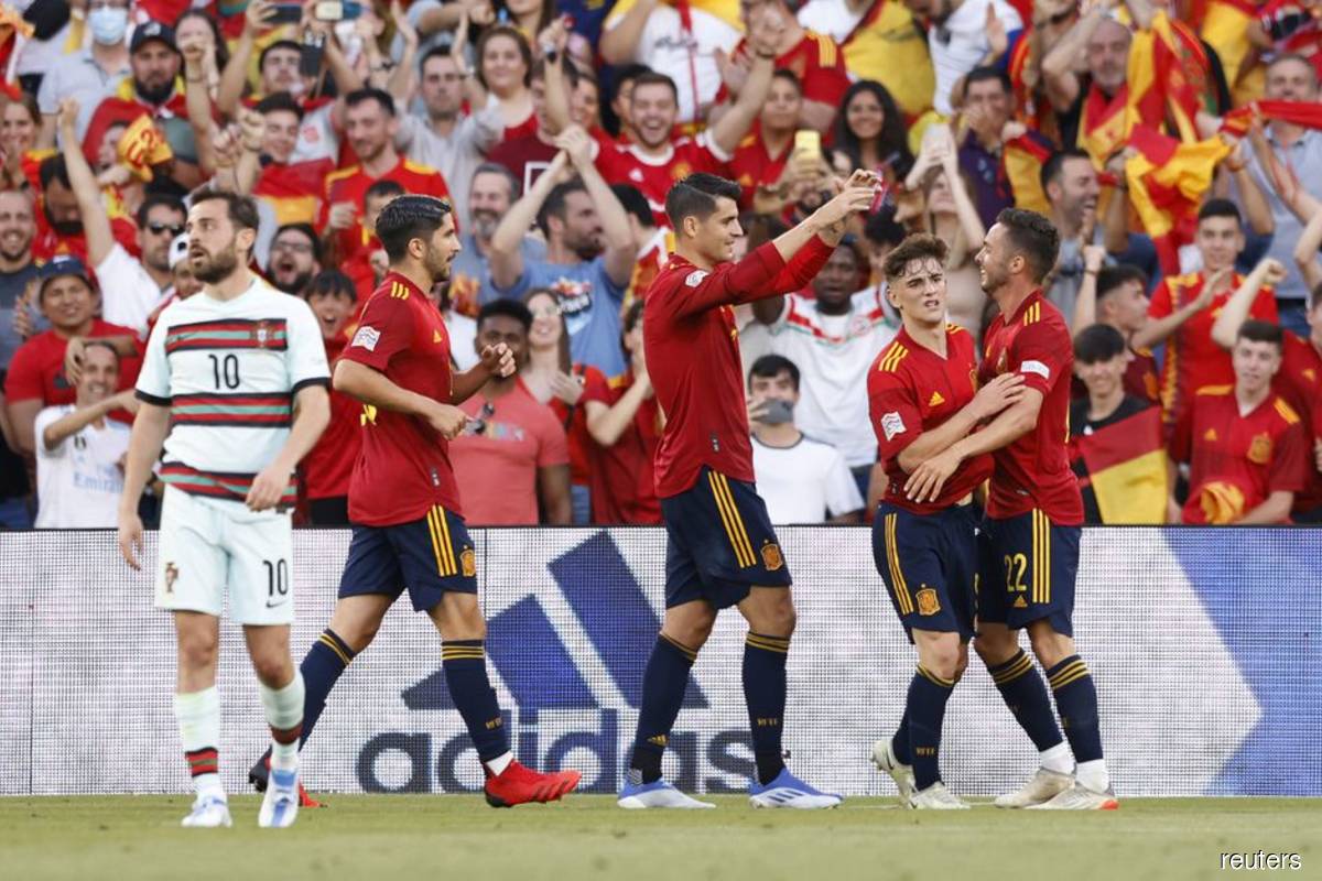 Spain and Portugal share spoils in Nations League